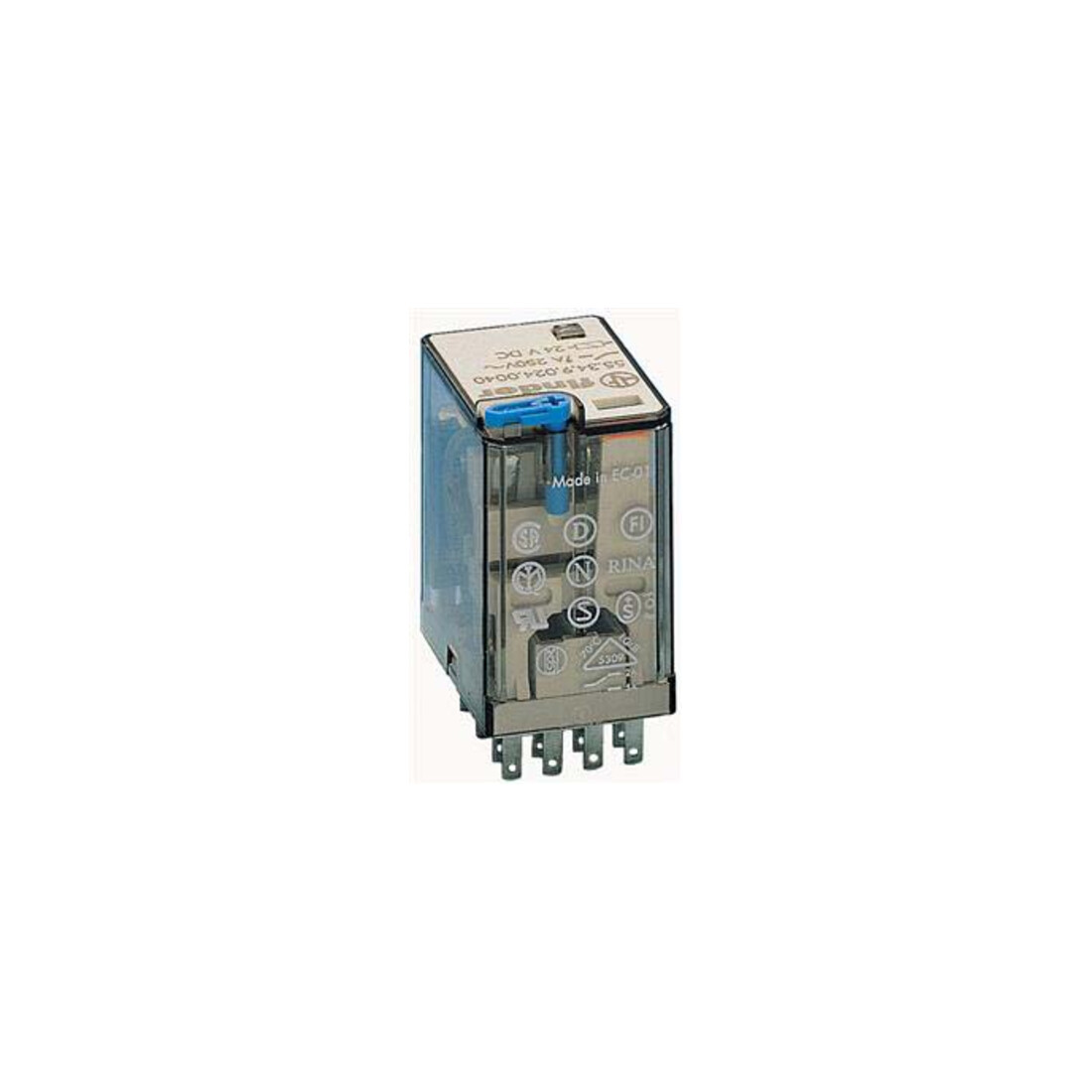 Finder Mini relais 4W 7A 24V CC 55.34.9.024.0070