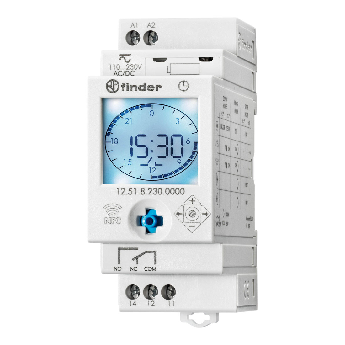Finder Minuterie 1W, 16A, 230V 12.51.8.230.0000