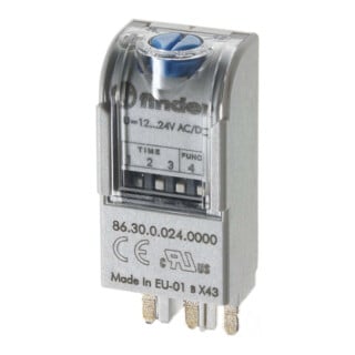 Finder Module horaire 12-24VAC/DC, IP20 86.30.0.024.0000