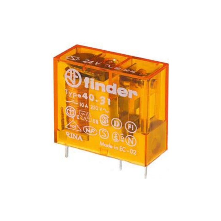 Finder Relais d'impression 1WE 10A 12VAC 40.31.8.012.0000