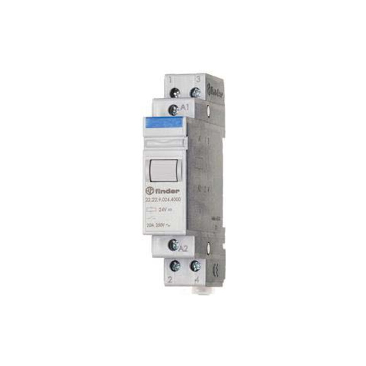 Finder Relais d'installation 2S 20A 24VDC 22.22.9.024.4000