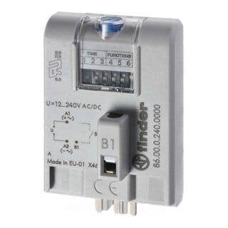 Finder Relais temporisé 12...240VAC/DC 86.00.0.240.0000