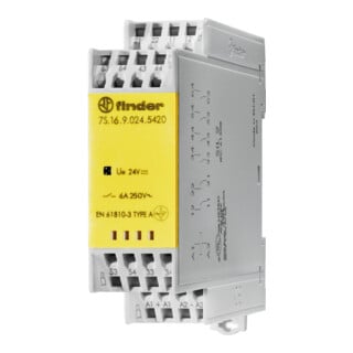FINDER Relaismodul 4S 2Ö 6A 7S.16.9.024.5420
