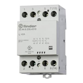 FINDER Schütz für Reiheneinbau 3S 1Ö 40A 22.44.0.024.4710