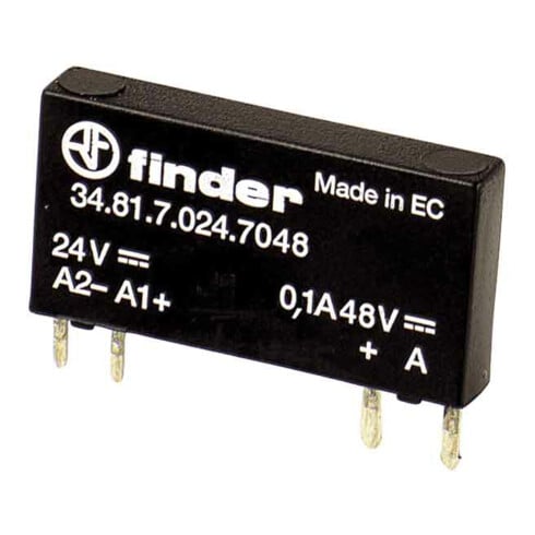 Finder SSR-Relais 24VDC 16..30V 7mA 34.81.7.024.9024