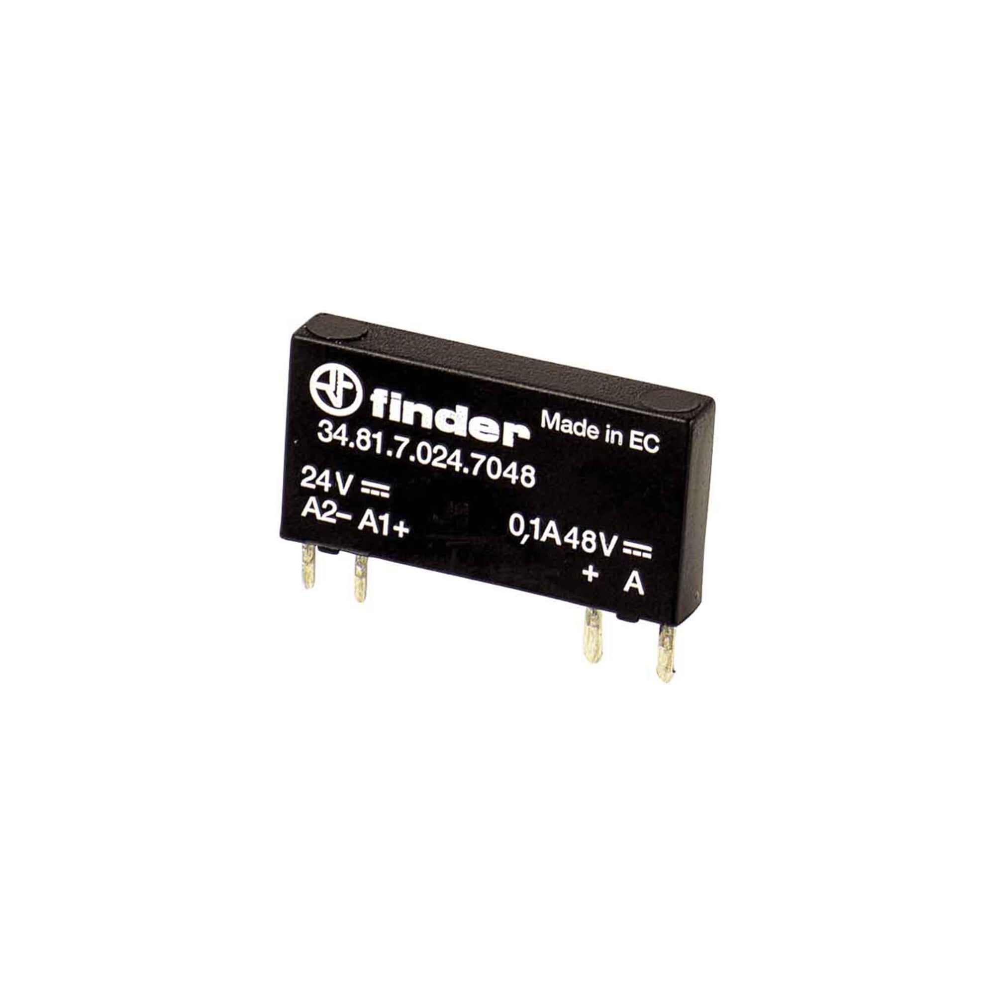 Finder SSR-Relais 24VDC 16..30V 7mA 34.81.7.024.9024