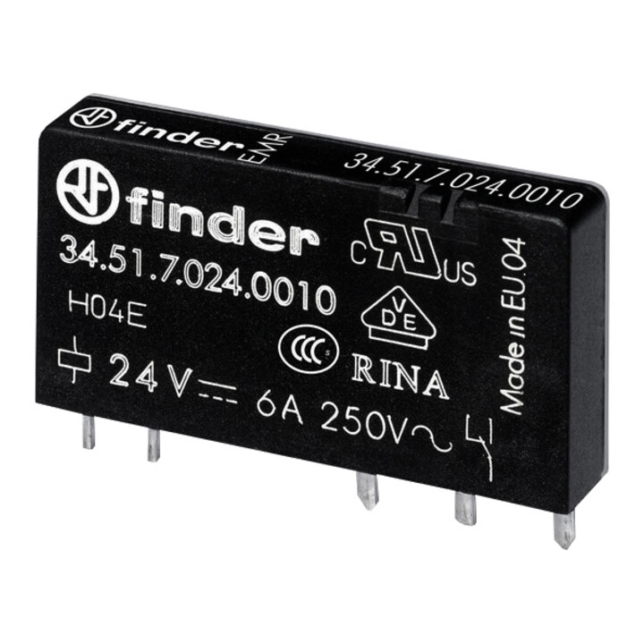 Finder Steck-/Print-Relais 34.51.7.024.0010