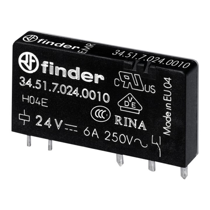 Finder Steck-/Print-Relais 34.51.7.024.0010