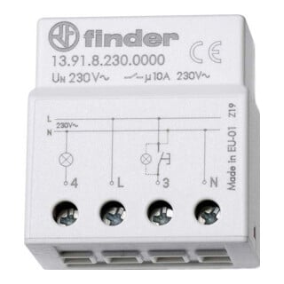 Finder Stromstoßschalter 1S 10A 230VAC 13.91.8.230.0000