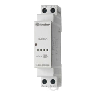 Finder Stromstoßschalter 1S 16A 230VAC 13.81.8.230.0000