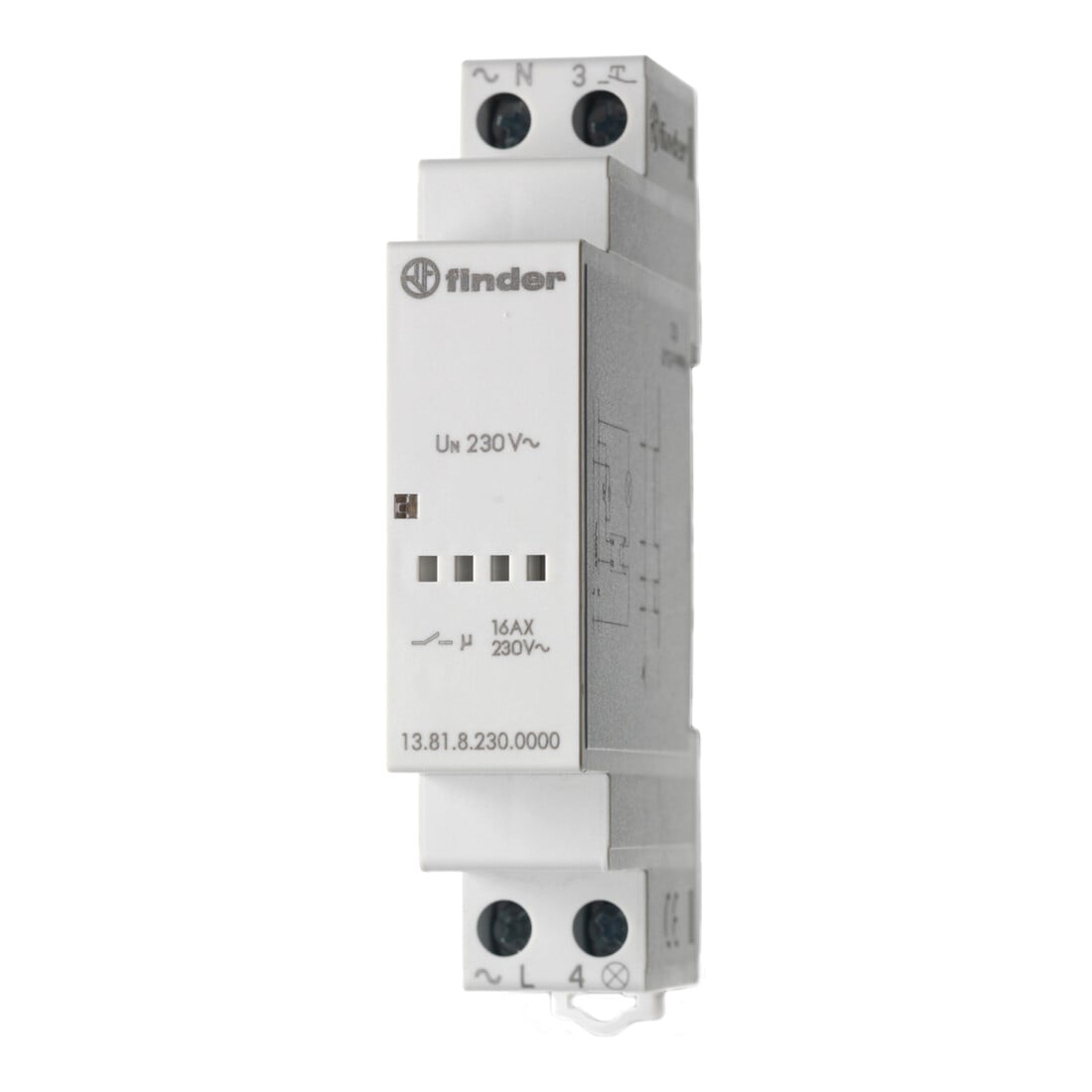Finder Stromstoßschalter 1S 16A 230VAC 13.81.8.230.0000