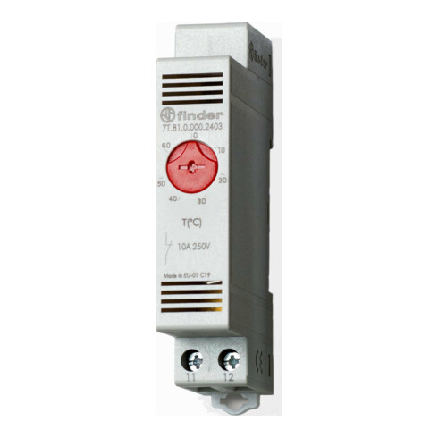 Finder Vari-Thermostat 1Ö-10A f. DIN-Schiene 7T.81.0.000.2403