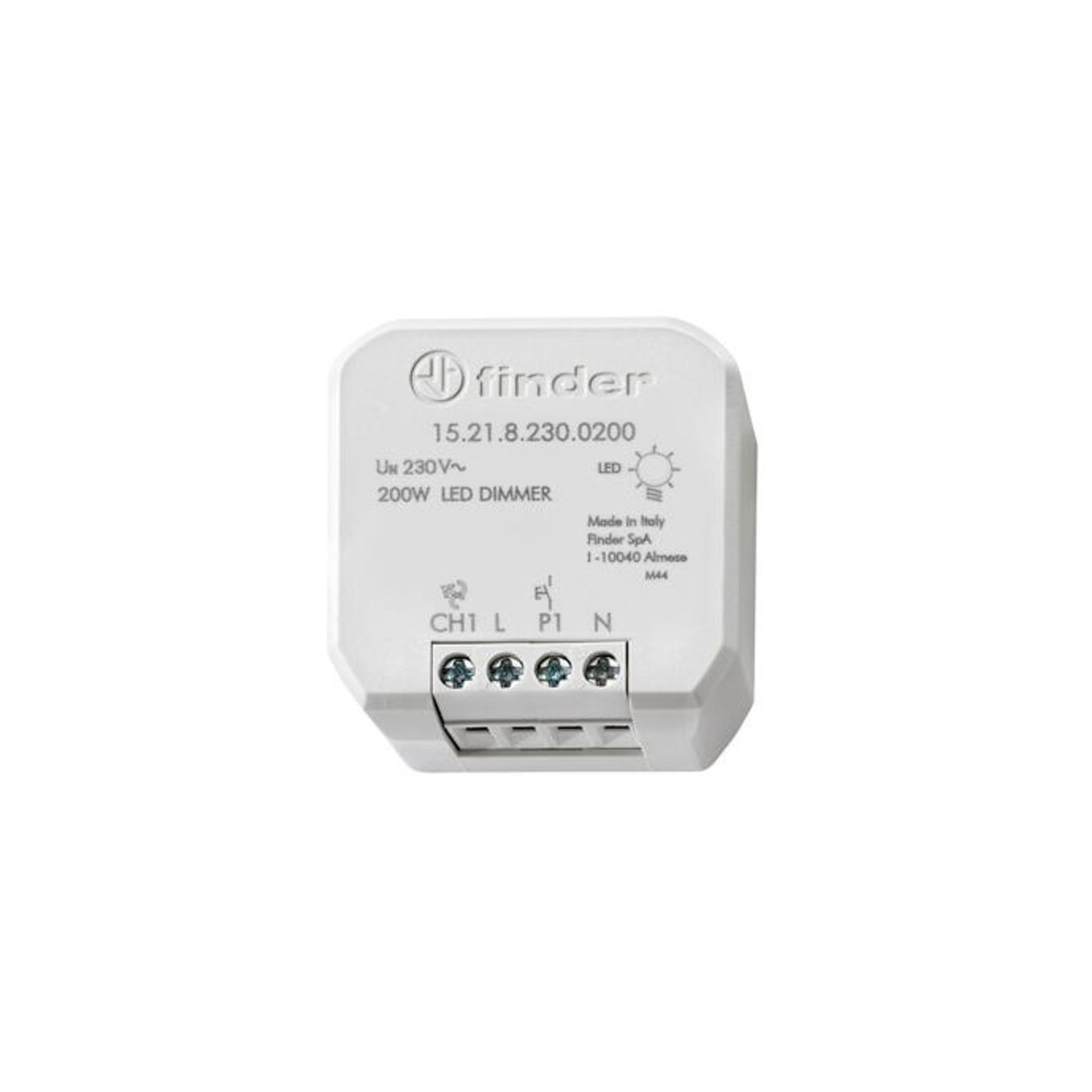 Finder Variateur électronique 200 W LED 15.21.8.230.0200