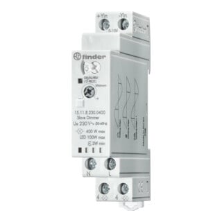 Finder Variateur électronique 230VAC, 400W, Slave 15.11.8.230.0400