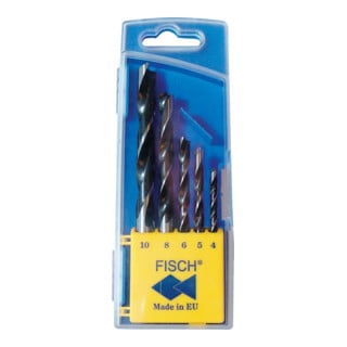 FISCH Forets hélicoïdaux bois Stz.WS Standard 5 pcs 4-10 mm R