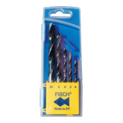 FISCH Forets hélicoïdaux bois Stz.WS Standard 5 pcs 4-10 mm R