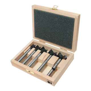 FISCH Jeu de forets à façonner en carbure en coffret bois 5