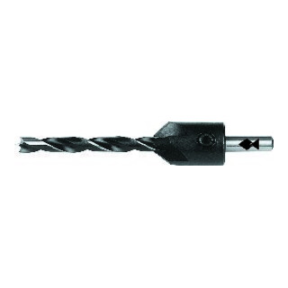 FISCH Jeu de fraises à défoncer HSS avec foret hélicoïdal bois CV 6/16mm x 93mm