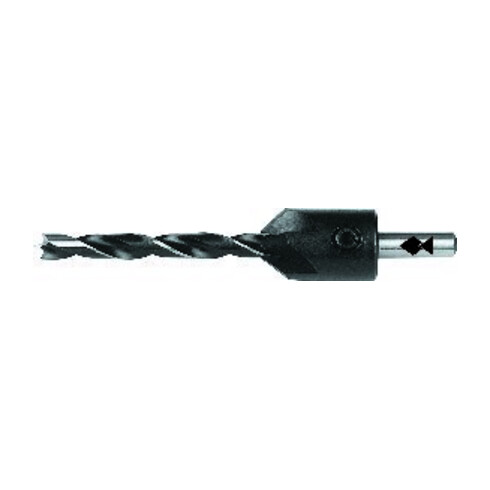 FISCH Jeu de fraises à défoncer HSS avec foret hélicoïdal bois CV 6/16mm x 93mm