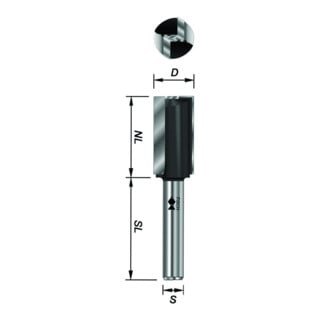 Fisch Nutfräser HM 14x20mm