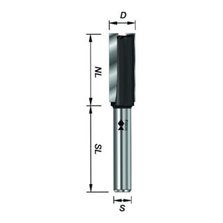 Fisch Nutfräser HM 5x12mm