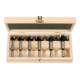 FISCH Set forstner-houtboren, in houten box, Aantal boren: 6-1
