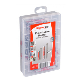fischer Aides pratiques en acier inoxydable (120)
