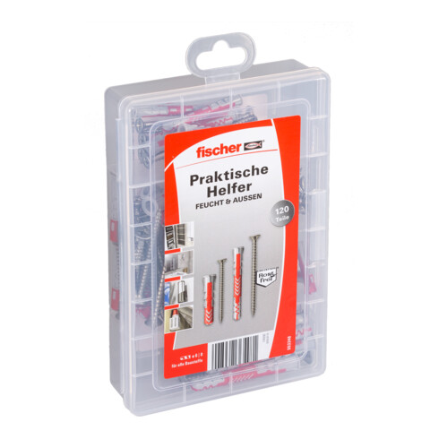 fischer Aides pratiques en acier inoxydable (120)