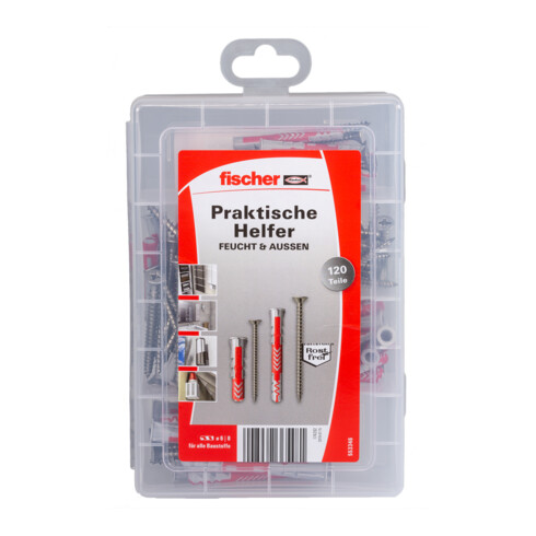 fischer Aides pratiques en acier inoxydable (120)