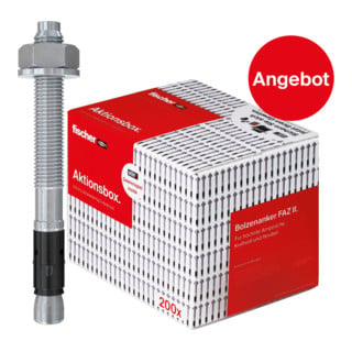 fischer Aktionsbox Bolzenanker FAZ II 10/10