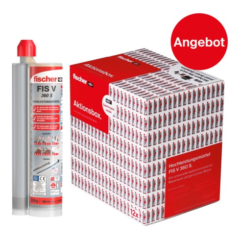 fischer Aktionsbox Hochleistungsmörtel FIS V 360 S