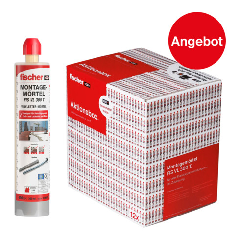 fischer Aktionsbox Montagemörtel FIS VL 300 T