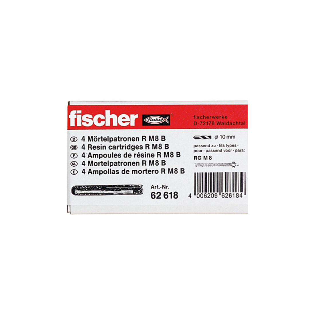 fischer Ampoule R M 8 B