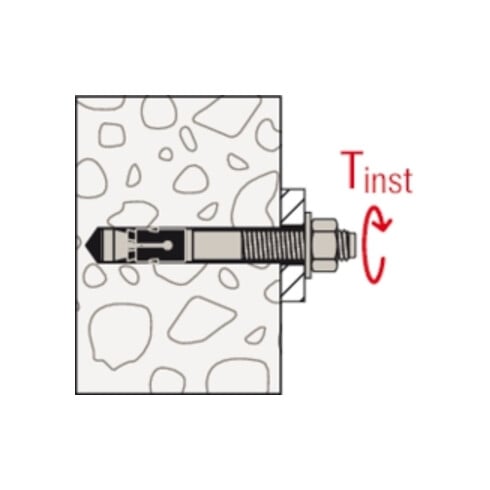 fischer Ancorante con fascetta espandente FAZ II Plus 10/160