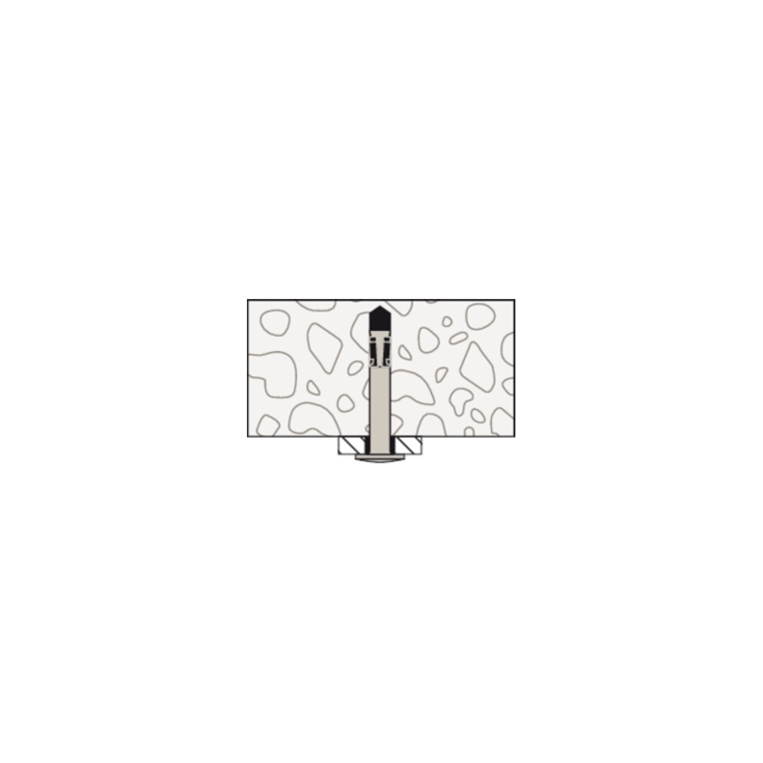 fischer Ancrage de clou FNA II 6x30/15