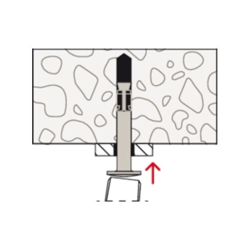 fischer Ancrage de clou FNA II 6x30/15
