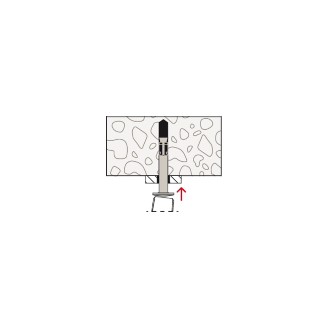 fischer Ancrage de clou FNA II 6x30/15
