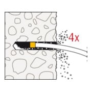 fischer ancrage fileté de renforcement FRA 16/1100 M16-60-5