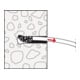 fischer Ancrage Zykon pour la fixation d'échelons métalliques FZA 14 x 60 ST R en acier inoxydable