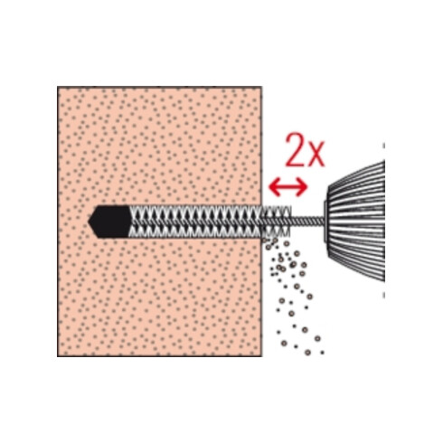 fischer Ancre filetée intérieure FIS E 15x85 M10 R