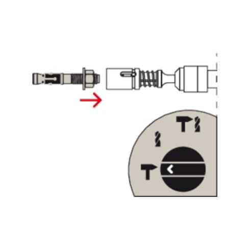 fischer Appareil de pose de goujons d'ancrage FA-ST II M10