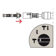 fischer Appareil de pose de goujons d'ancrage FA-ST II M10-5