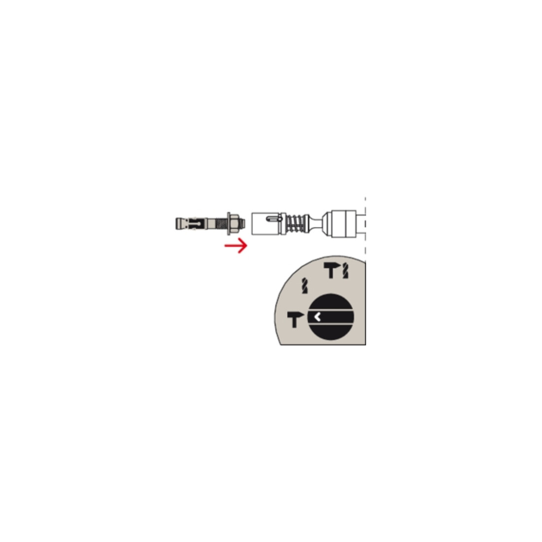 fischer Appareil de pose de goujons d'ancrage FA-ST II Set