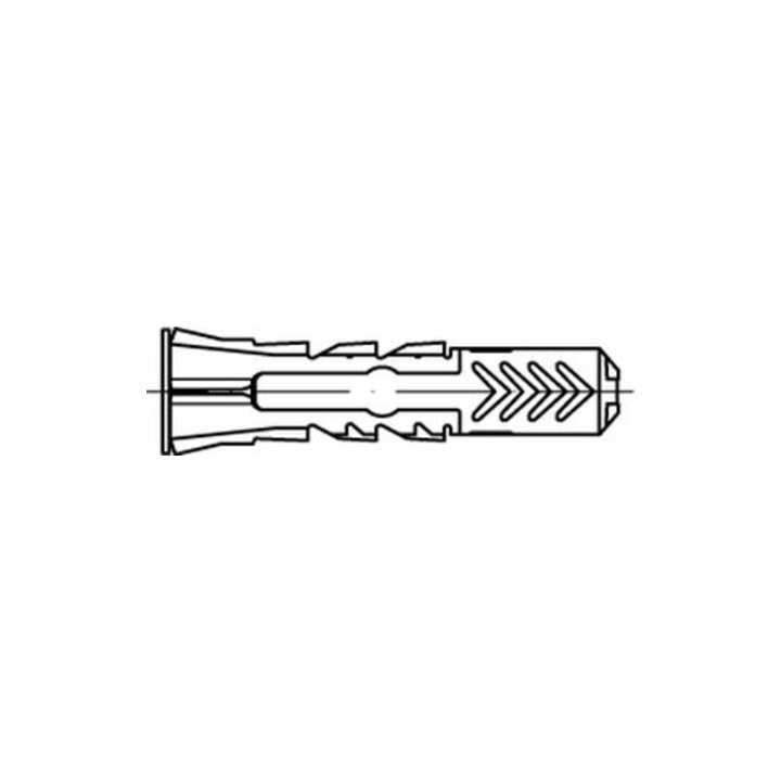 fischer ART 88690 Dübel Nylon DUOPOWER 14 x 70 S