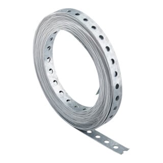fischer Bande perforée acier, galvanisée LBV 12/10m