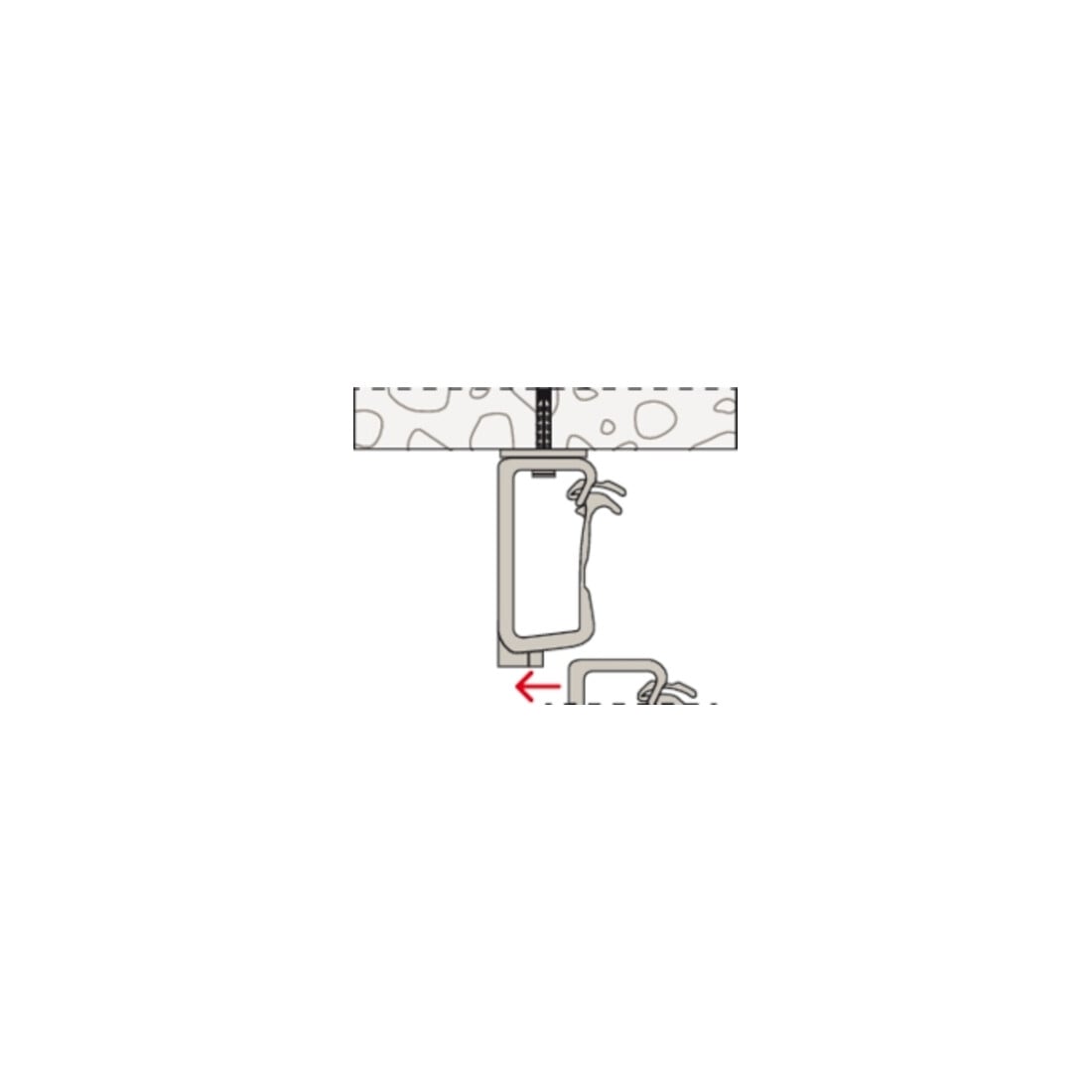 fischer base de montage SF plus MS