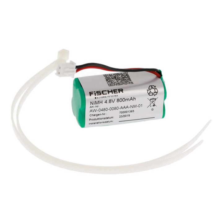 fischer Batterie cube 4,8V/0,8Ah AW-0480-0080AAA-NM01
