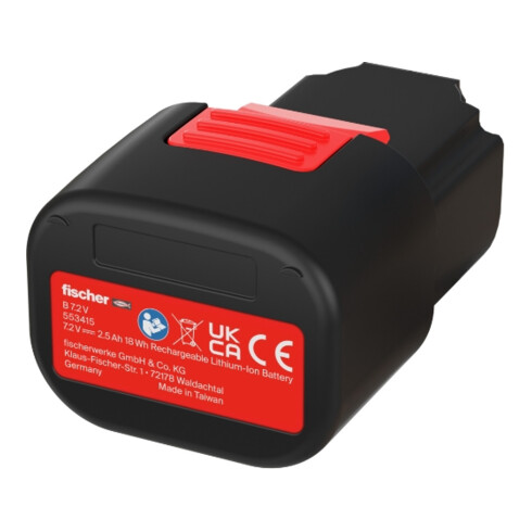 fischer Batterie FGC 100-B 7,2V 2,5Ah