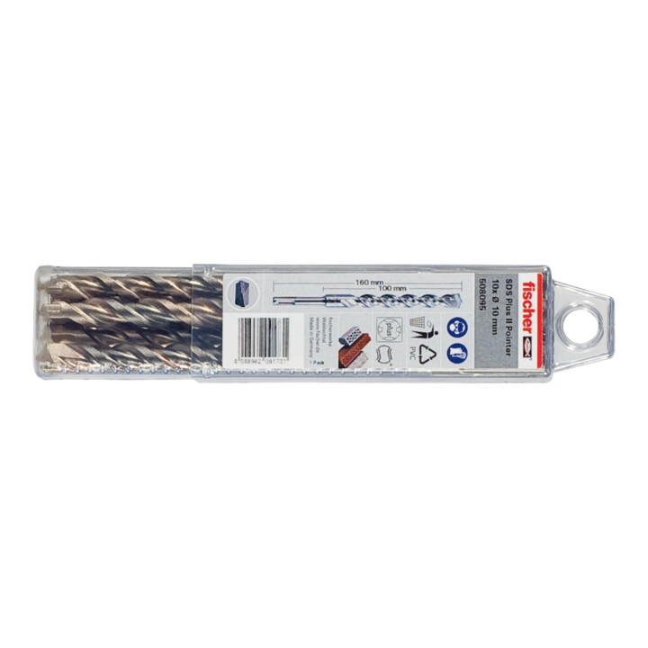 fischer Bohrer SDS Plus II Pointer 8/100/160 QP