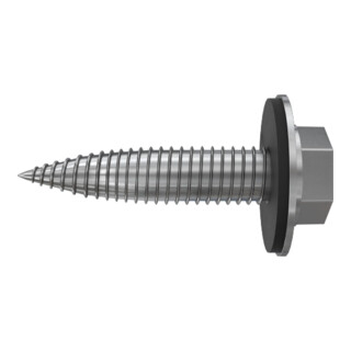 fischer Bohrschraube 6,0 x 25 mm EPDM A2 nicht rostender Stahl A2